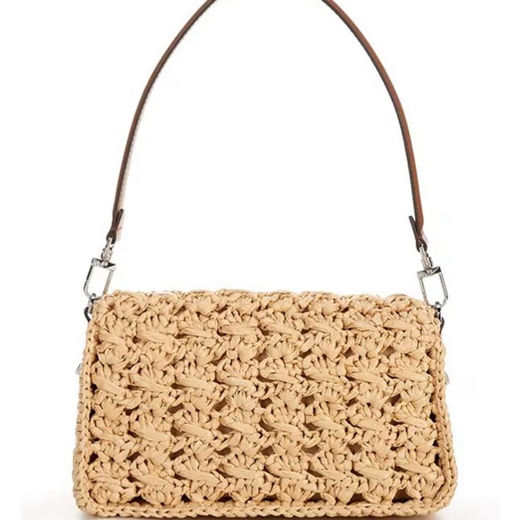 Parker Raffia Medium Convertible Pouchet.«
Shoulder Bag - Picture 4 of 4